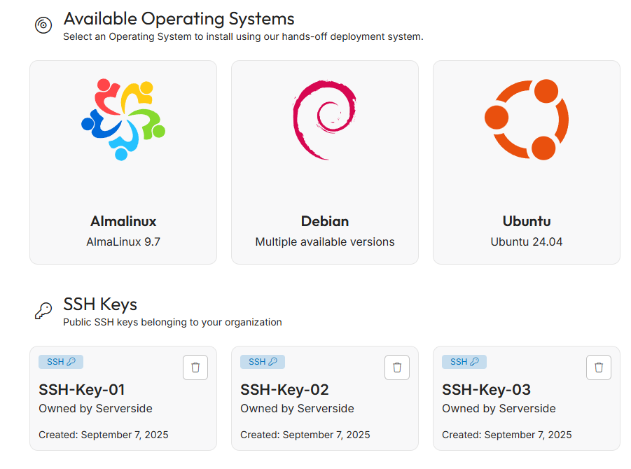 Instant Provisioning